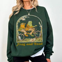 frog and toad shirt, vintage classic book cover shirt, frog and toad sweatshirt, frog shirt, classic book shirt, bookish