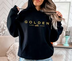 golden jungkook sweatshirt, jungkook sweatshirt, golden album hoodie, jk sweatshirt, jeon jungkook gift, jungkook single