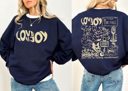 lovejoy music doodle art shirt, vintage lovejoy merch, lovejoy tracklist album shirt, retro lovejoy tour shirt, gift for