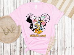 vintage mickey & co 1928 shirt,retro vintage disney shirt,disneyland shirt, disney world shirt,disney family matching sh