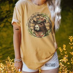 capybara cowgirl shirt  western capybara comfort colors t-shirt  boho aesthetic oversized animal shirt  gift for her