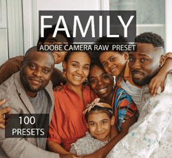 100 camera raw family presets | lightroom presets | desktop lightroom | preset camera raw | preset xmp | lightroom cc pr