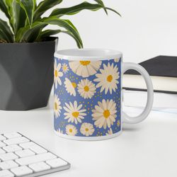 spring flowers coffee mug