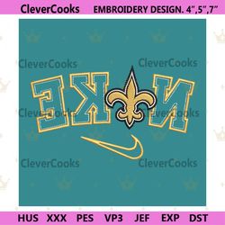 new orleans saints reverse nike embroidery design download file