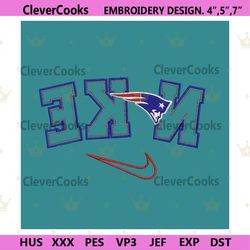 new england patriots reverse nike embroidery design download file