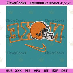 cleveland browns reverse nike embroidery design download file