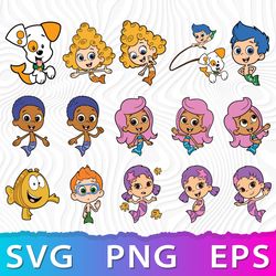 bubble guppies svg