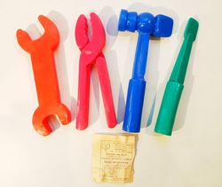 vintage ussr toy tools set 1983 new