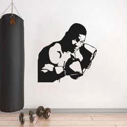 great boxing stars, boxing gym training, gym workouts, sport, car stickers wall sticker vinyl decal mural art decor