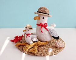 alex the seagull crochet pattern