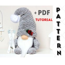 gnome pattern and sewing tutorial for beginners diy