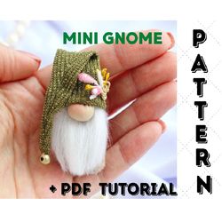 mini gnome pattern and tutorial for beginner sewing pdf