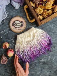 angora mohair tress