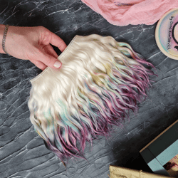 angora mohair tress