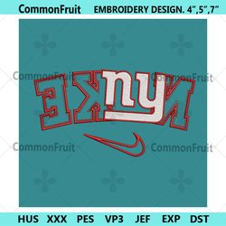 new york giants reverse nike embroidery design download file