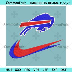 buffalo bills nike swoosh embroidery design download png