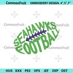 seattle seahawks embroidery files, nfl embroidery files, seattle seahawks file