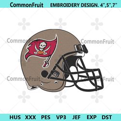 tampa bay buccaneers football helmet logo machine embroidery