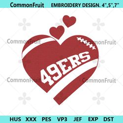 san francisco 49ers embroidery design, nfl embroidery designs, san francisco 49ers embroidery instant file