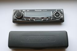 panasonic cq-5403w  car radio front panel only