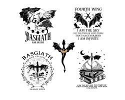 basgiath digital file, rebecca yarros png, fourth wing png, xaden riorson, dragon rider png, romantasy fantasy