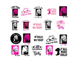 dolly parton svg bundle, in dolly we trust svg, dolly parton png, jolene svg, country svg, dolly svg, western svg