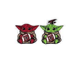 atlanta falcons baby yoda nfl svg, sport svg, football