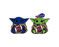 buffalo bills baby yoda nfl svg, sport svg, football