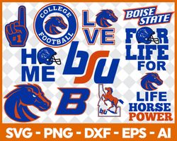 Boise State Broncos, Boise State Broncos Svg, Boise State Clipart, Boise Cricut, Football svg, NCAA
