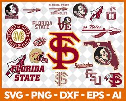 florida state seminoles, florida state svg, florida state clipart, florida state cricut, football svg, ncaa