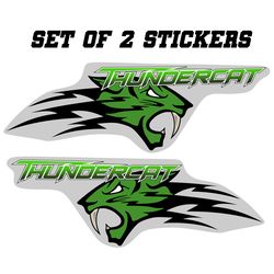 arctic cat thundercat decal stikers snowmobile