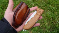 leather sheath for victorinox hunter pro wood