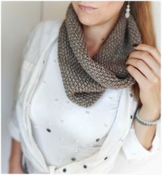 infinity scarf winter alpaca for women ready to ship, birthday present, christmas gift, birthday gift