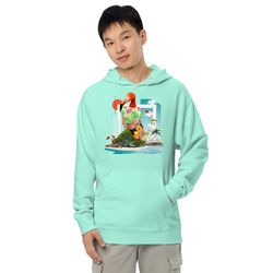 tropical men midweight hoodie