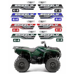 yamaha grizzly 500-700 decal stickers kit