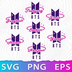 bts name bundle svg