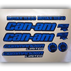 can-am commander decal stickers kit