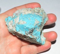 246 grams raw turquoise