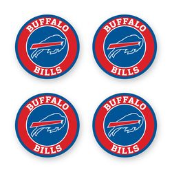 buffalo bills logo decal set of 4 by 3 in die cut vinyl sticker nfl car window