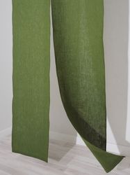 japanese noren, oliva fresh rod pocket linen curtain, restaurant curtain, cupboard doorway curtain, custom size panels