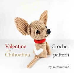 crochet dog pattern chihuahua crochet pattern amigurumi dog