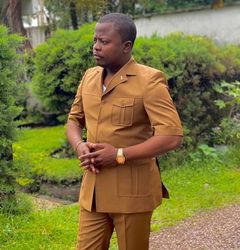 men african kaftan suit/ men african clothing top and pants set/ men african wedding suit/ groomsmen african suit