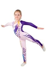 figure skating costume for girls and boys gems