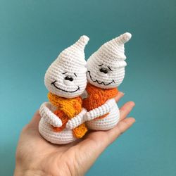 halloween ghost - crochet cute toy pattern