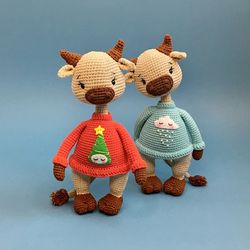 buffalo bull ben - crochet toy pattern