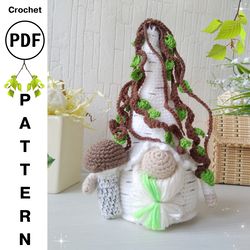 crochet pattern birch gnome