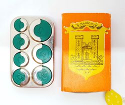 vintage ussr coin money box storage holder souvenir vyborg 1975