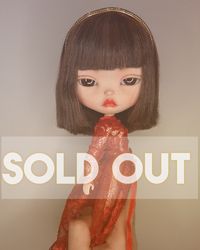 sold out! blythe custom doll panda,pandacustom doll custom blythe doll main, blythe min, blythe, custom doll main