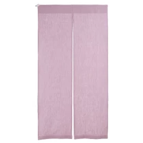 japanese noren, lavender rod pocket linen curtain, restaurant curtain, cupboard closet doorway curtain, custom size