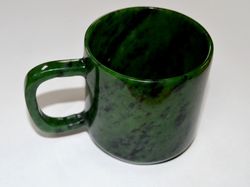 nephrite jade mug cup